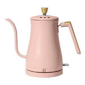 Beautiful 1-Liter Electric Gooseneck Kettle 1200 W, Rose by Drew Barrymore